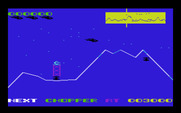 Sidewinder for Commodore VIC-20 - Game start...under attack!