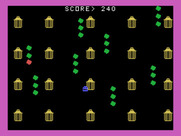 Garbage Belly for TI-99/4A - Garbage turns red one piece at a time.