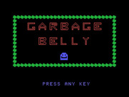 Garbage Belly for TI-99/4A - Title screen.