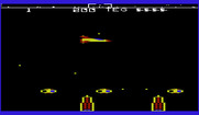 Astroblitz for Commodore VIC-20 - Enemies attacking...