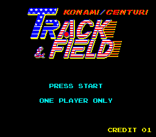 Track & Field Arcade Screenshot: Ready to begin?