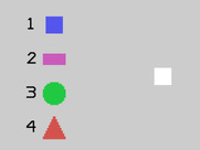Early Learning Fun for TI-99/4A - Match shapes before time runs out!