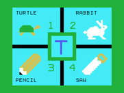 Early Learning Fun for TI-99/4A - Somewhere in there is a "T" animal or object...
