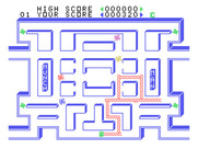 MunchMan for TI-99/4A - Navigating the maze...