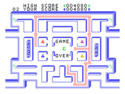 MunchMan for TI-99/4A - Game over.
