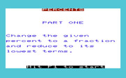 Math Book I for Commodore VIC-20 - Percents - Ready for part 1?