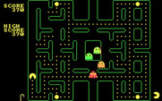 PC-Man for IBM PC/Compatibles - Eating dots...