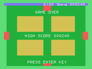Picnic Paranoia for TI-99/4A - Game over.