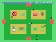 Picnic Paranoia for TI-99/4A - Ants are trying to steal your food.