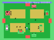 Picnic Paranoia for TI-99/4A - Ants carry some food away...