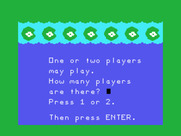 Frog Jump for TI-99/4A - How many players?