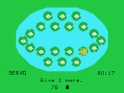Frog Jump for TI-99/4A - Type in the answer to this question...