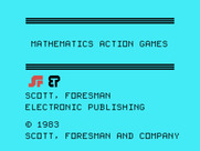 Frog Jump for TI-99/4A - Title screen 1.