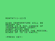 Winging It Flight Simulator for TI-99/4A - Starting the game in May, here's the conditions...
