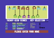 Thing on a Spring for Commodore 64 - A new high score!