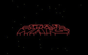 Star Wars for IBM PC/Compatibles - Game demo; Star Wars logo.