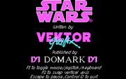 Star Wars for IBM PC/Compatibles - Title screen (Domark release).
