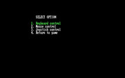 Star Wars for IBM PC/Compatibles - You can choose between keyboard, mouse, or joystick to control the game.