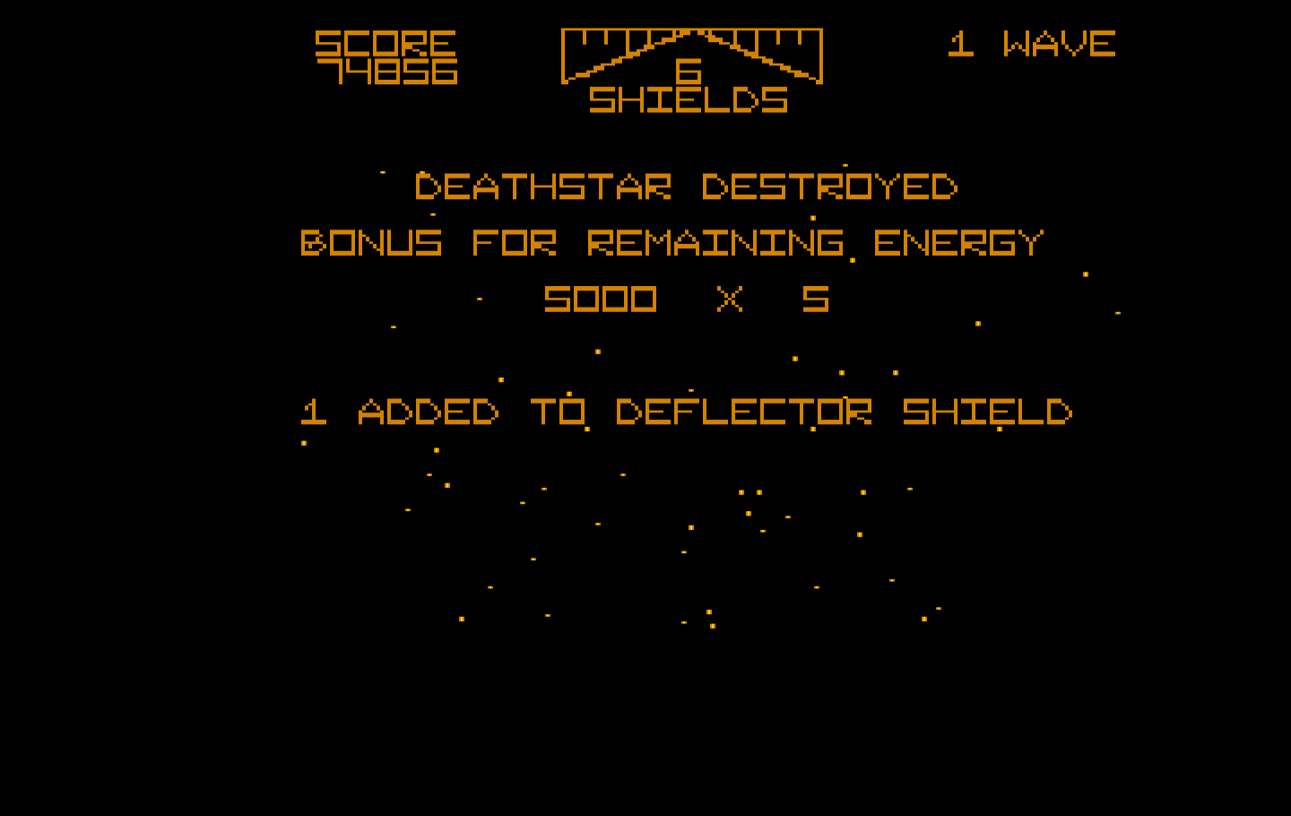 Star Wars IBM PC/Compatibles Screenshot: Ready for the next wave?