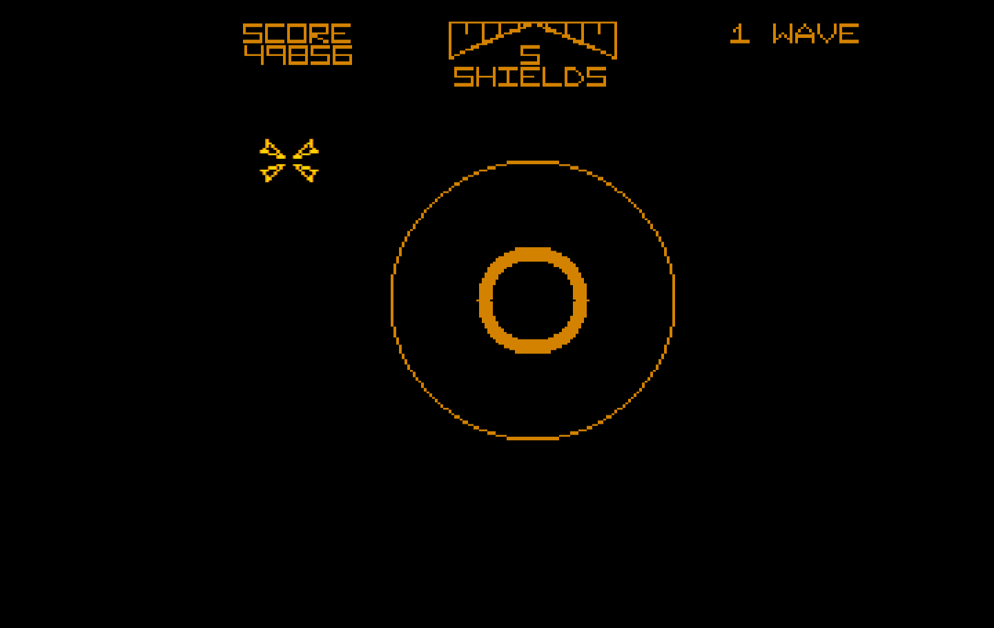 Star Wars IBM PC/Compatibles Screenshot: The death star explodes!