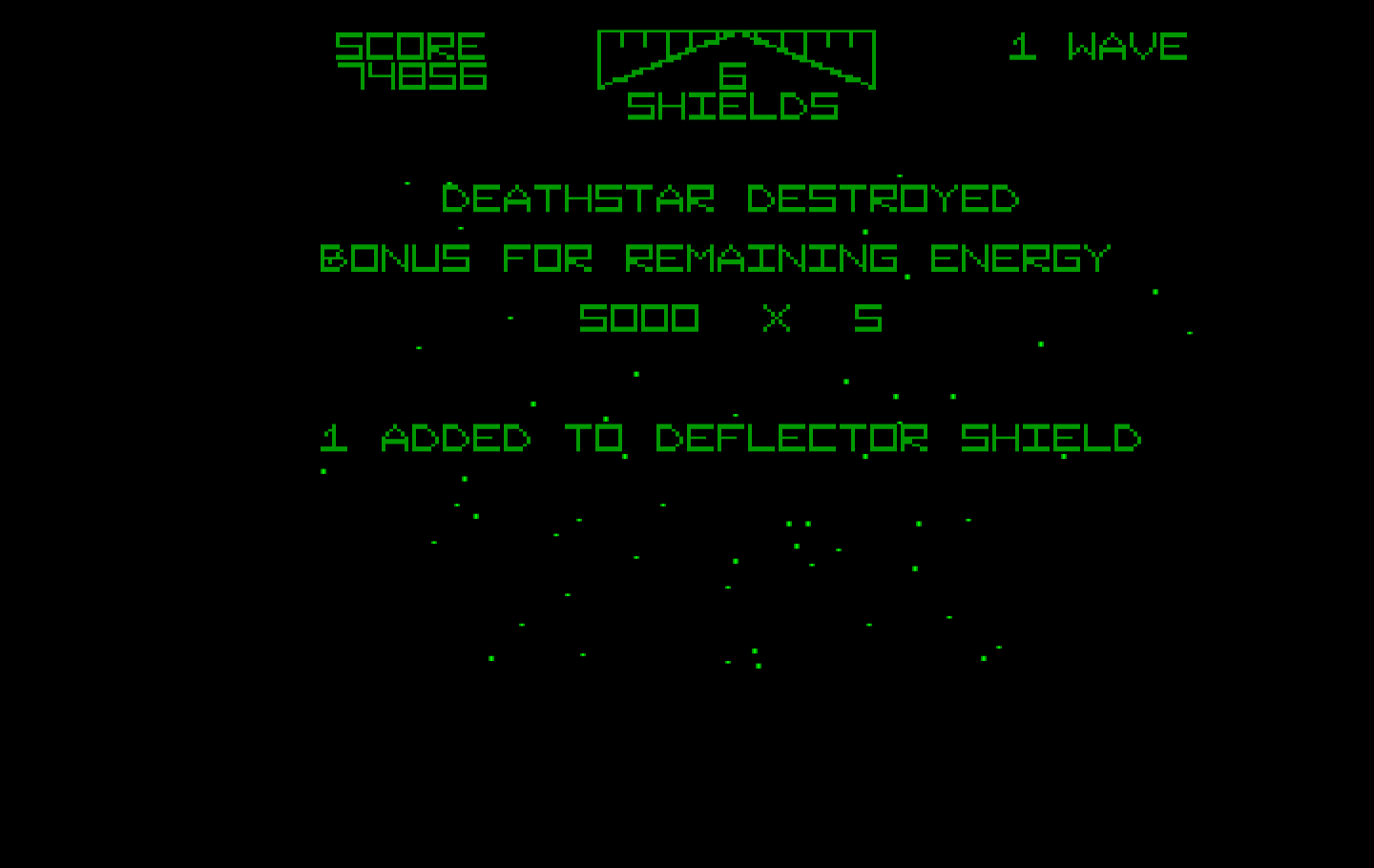 Star Wars IBM PC/Compatibles Screenshot: Ready for the next wave?