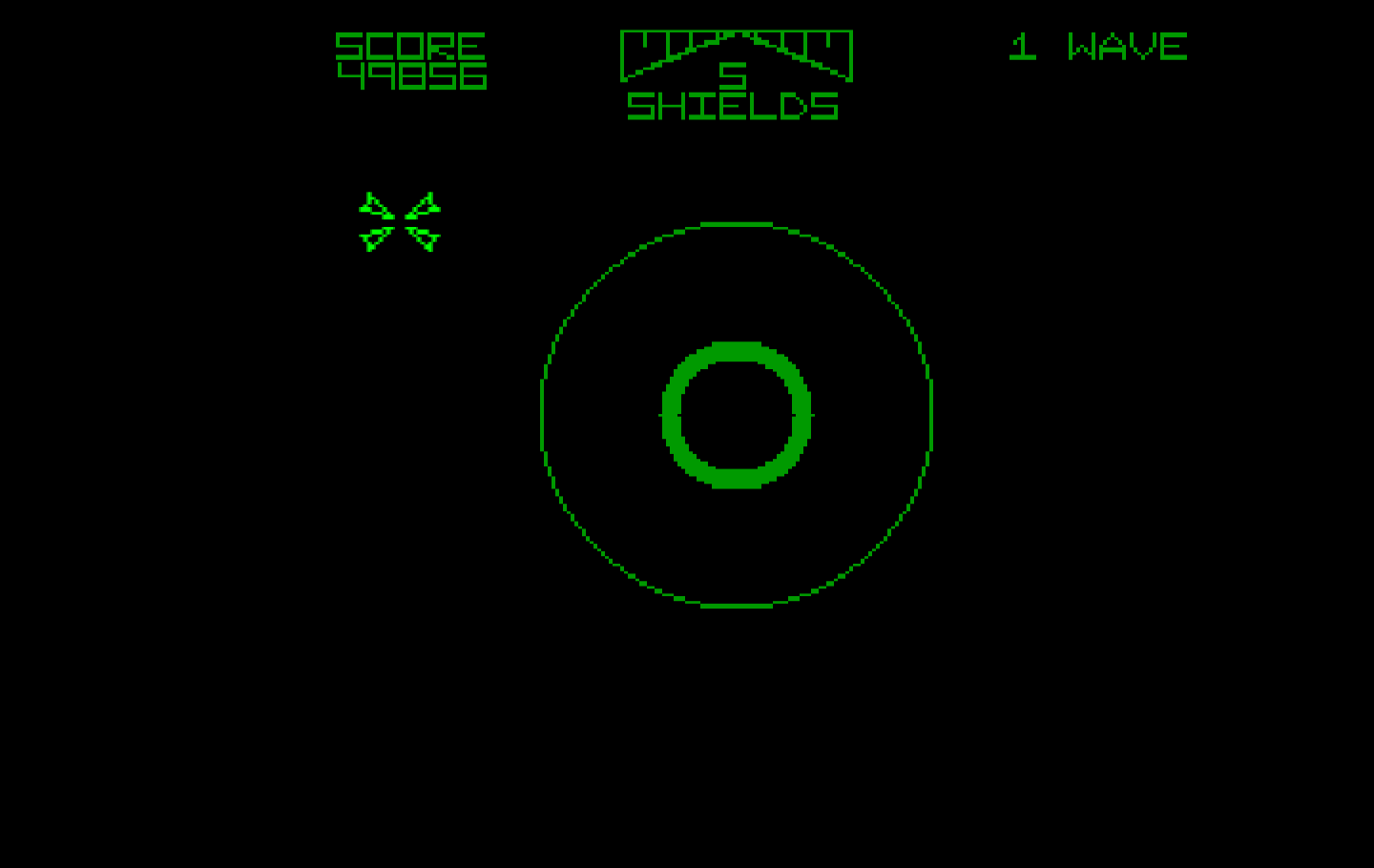 Star Wars IBM PC/Compatibles Screenshot: The death star explodes!