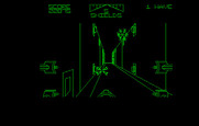 Star Wars for IBM PC/Compatibles - Starting an attack run on the death star.