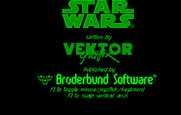 Star Wars for IBM PC/Compatibles - Title screen.
