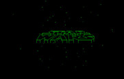 Star Wars for IBM PC/Compatibles - Game demo mode; Star Wars logo.