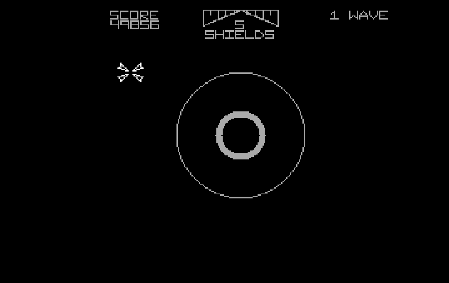 Star Wars IBM PC/Compatibles Screenshot: The death star explodes!