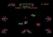 Star Wars for Atari 5200 - Attacking tie fighters...