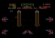 Star Wars for Atari 5200 - Shoot the top of the towers; if you can!