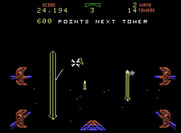 Star Wars for ColecoVision - On more difficult levels you also have to shoot towers in a sequence.