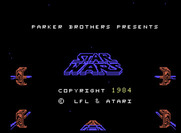 Star Wars for ColecoVision - Title screen.