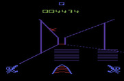 Star Wars for Atari 2600 - The number of obstacles and opponents increases as the game continues...