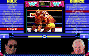 MicroLeague Wrestling for IBM PC/Compatibles - The fight begins...