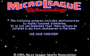MicroLeague Wrestling for IBM PC/Compatibles - Kids, don't try this at home!