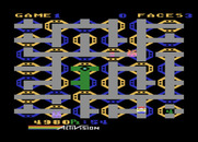 Zenji for Atari 5200 - As the game progresses the mazes get larger...