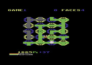 Zenji for Commodore 64 - Connect the grey paths to the green paths.
