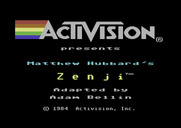 Zenji for Commodore 64 - Loading screen (North American disk release)