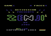 Zenji for Commodore 64 - Title screen.