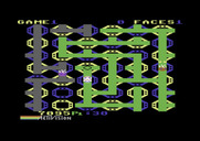 Zenji for Commodore 64 - Each maze has a time llimit...only 30 seconds left here!