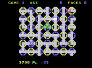 Zenji for ColecoVision - On the large mazes there are two flames you need to avoid!