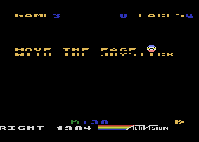 Zenji Atari 8-bit Screenshot: Game instructions continued.