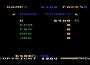 Zenji for Atari 8-bit - High scores, enter your initials...