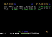 Zenji for Atari 8-bit - Game instructions, screen 1.