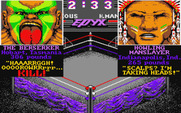 Championship Wrestling for Atari ST - Each character has a different introduction.
