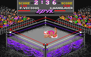 Championship Wrestling for Atari ST - My opponent is down!