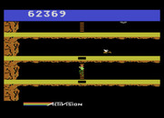 Pitfall II: Lost Caverns for Atari 5200 - Climbing a ladder...