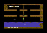 Pitfall II: Lost Caverns for Commodore 64 - Reached the end of the line...